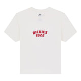 T-shirt Donna Dickies - Center Logo Ss Tee W - Bianco