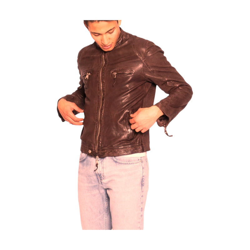 Giubbotti Uomo Barbour International - Duke Wax Jacket - Marrone