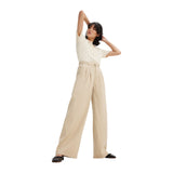 Pantaloni Donna Levi's - Pleated Wideleg Trouser - Beige