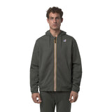 Felpe con cappuccio Uomo K-Way - Prosper Brushed Pc - Verde