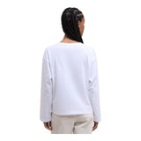 T-shirt Donna Barbour - Woodhouse Ls T-Shirt - Bianco