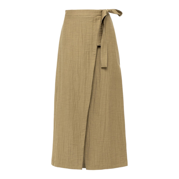 Gonne casual Donna Alpha Studio - Gonna Portafoglio Tailoring - Verde militare