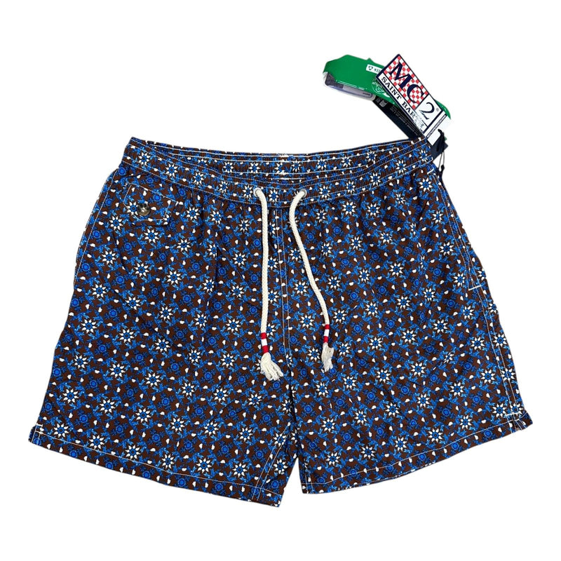 Pantaloncini e calzoncini Uomo Mc2 Saint Barth - Lighting 70 Ultralight Swim Short 70'S Print - Bordeaux