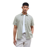Camicie casual Uomo Barbour International - Nelson S/S Summer Fit Shirt - Verde