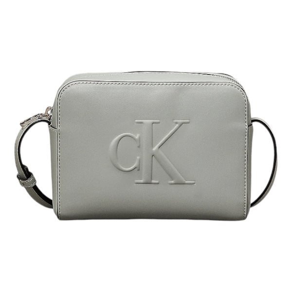 Borse a spalla Donna Calvin Klein - Sculpted Camera Bag Deboss - Menta