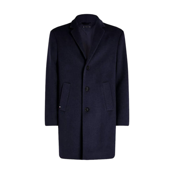 Cappotti Uomo Tommy Hilfiger - Dc Wool Mix Coat - Blu