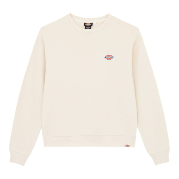 Felpe senza cappuccio Donna Dickies - Millersburg Sweatshirt Whitecap Gray - Panna