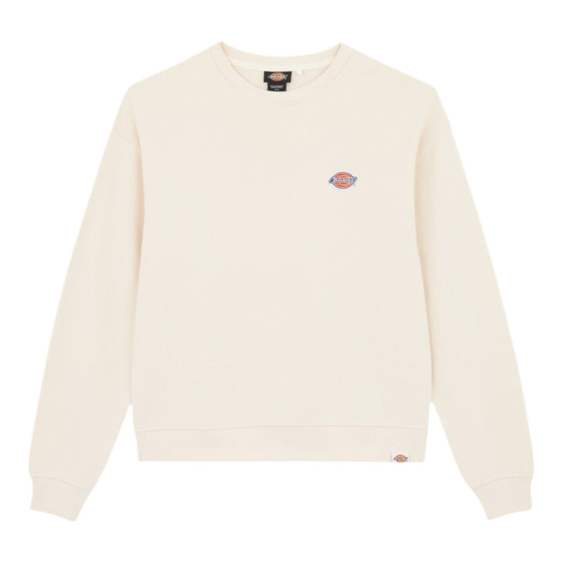 Felpe senza cappuccio Donna Dickies - Millersburg Sweatshirt Whitecap Gray - Panna