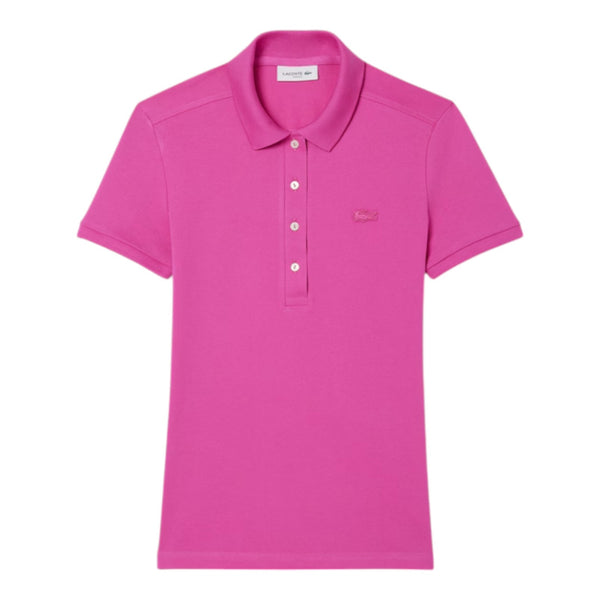 Polo Donna Lacoste - Maglietta M/C - Lilla