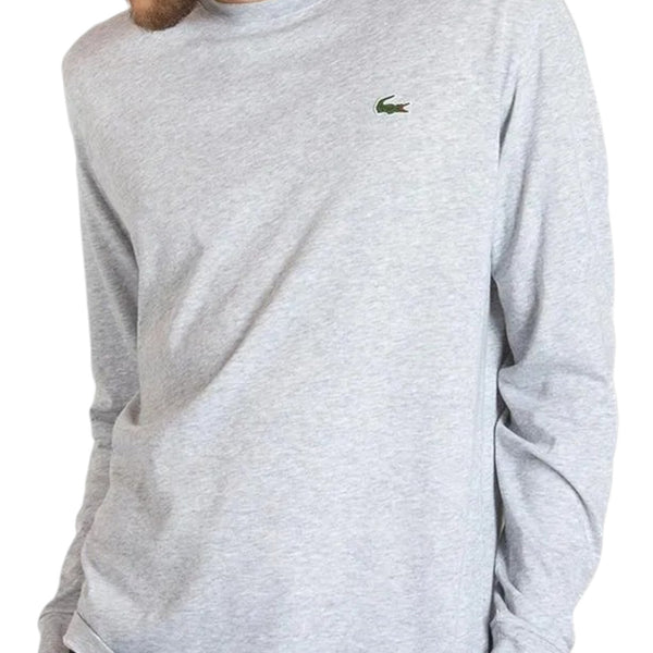 Maglie a manica lunga Uomo Lacoste - T-Shirt Manica Lunga Lacoste Sport - Grigio