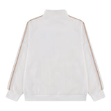 Felpe senza cappuccio Ragazza Lacoste - Lcn Monogram Full Zip Top - Bianco