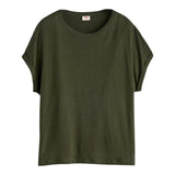 T-shirt Donna Levi's - Lori Linen Dolman Tee - Verde