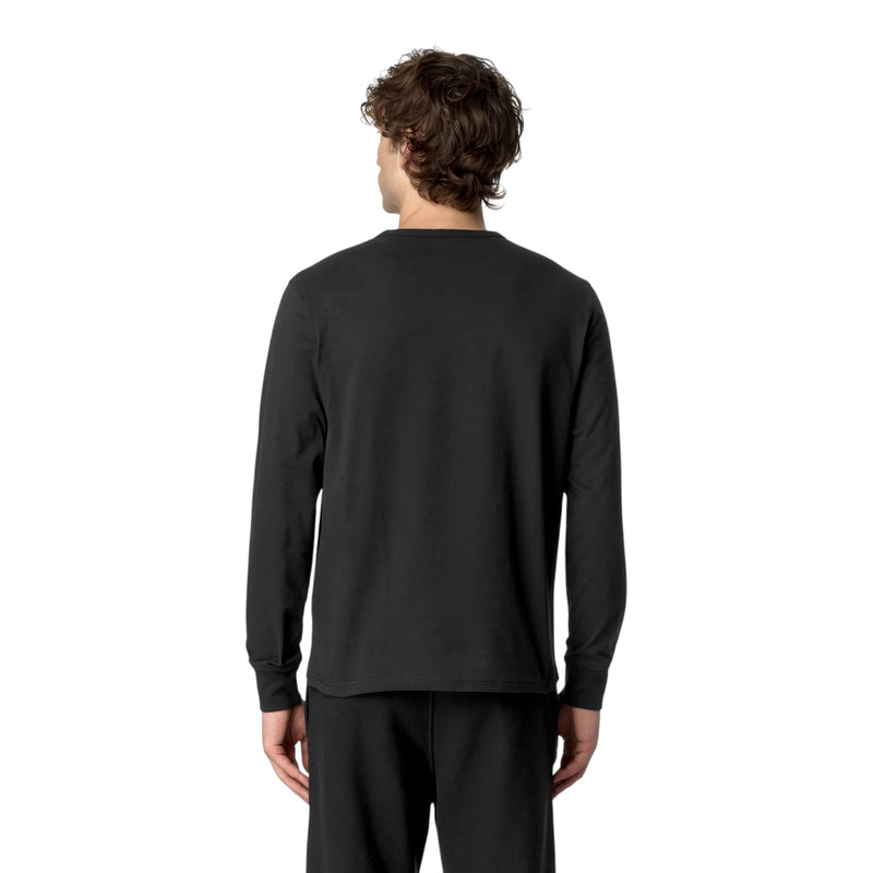 Maglie a manica lunga Uomo K-Way - Elmer Js Peach - Nero