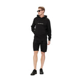 Felpe con cappuccio Uomo Calvin Klein - Square Frequency Logo Hoodie - Nero