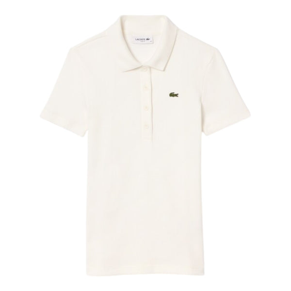 Polo Donna Lacoste - Maglietta M/C - Bianco