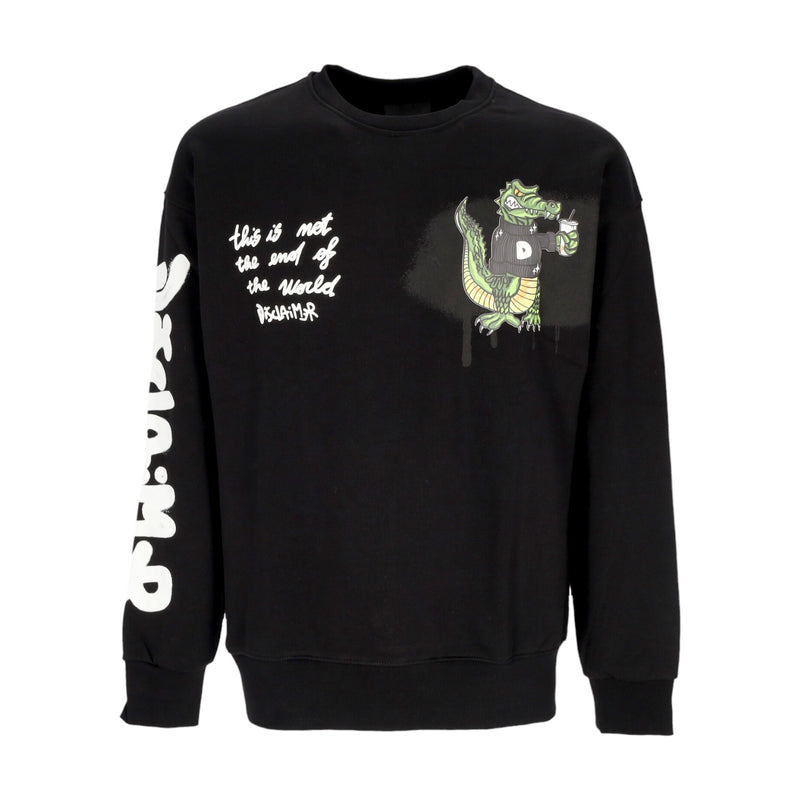 Felpa Con Cappuccio Uomo Mappa Del Mondo Con Mucca – Originale Shirt84.de, Morbida Felpa Con Tasca, Taglie Forti Fino A XXXL, Colore Nero