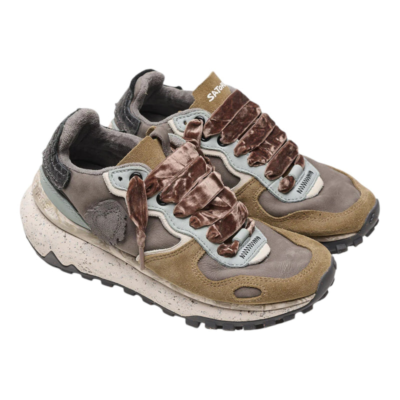 Sneaker Donna Satorisan - Chacrona Metta Premium - Grigio