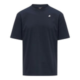 T-shirt Uomo K-Way - Solo Jersey Triangle - Blu