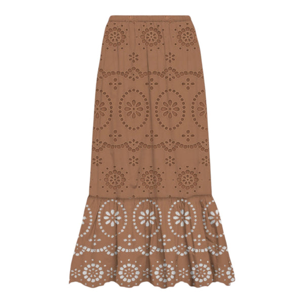 Gonne casual Donna Mc2 Saint Barth - Jenny Long Skirt Woman - Marrone