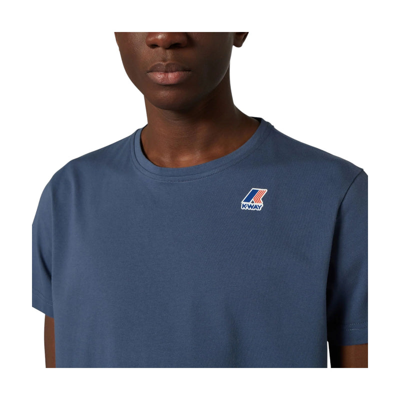 T-shirt Uomo K-Way - Le Vrai Edouard - Blu