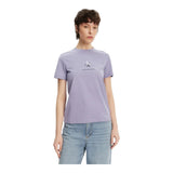 T-shirt Donna Calvin Klein - Shadow Graphic Regular Tee - Viola