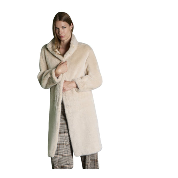 Pellicce Donna Surkana - Cappotto in pelliccia sintetica - Beige