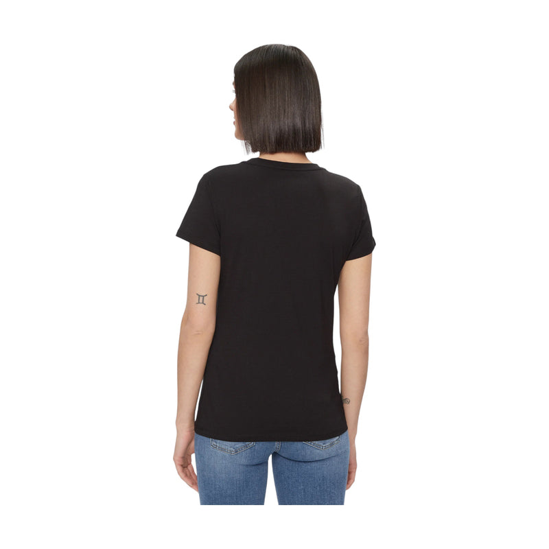 T-shirt Donna Liu Jo - Ecs T-Shirt Moda M/C - Nero