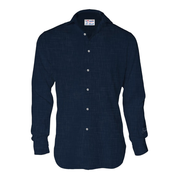 Camicie casual Uomo Mc2 Saint Barth - Pamplona	Classic Shirt - Blu