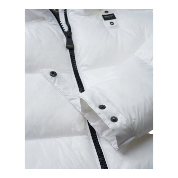 Piumini Donna Blauer - Gloria Giubbini Corti Imbottito Ovatta - Bianco