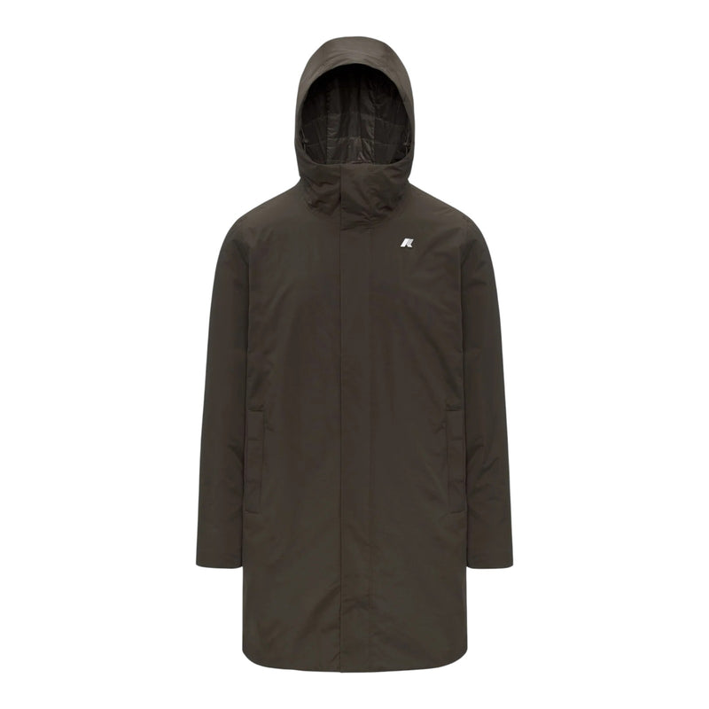 Giubbotti Uomo K-Way - Thomas Warm Ottoman - Oliva