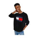 Maglioni Uomo Tommy Hilfiger - Tjm Tommy Flag Sweater - Nero