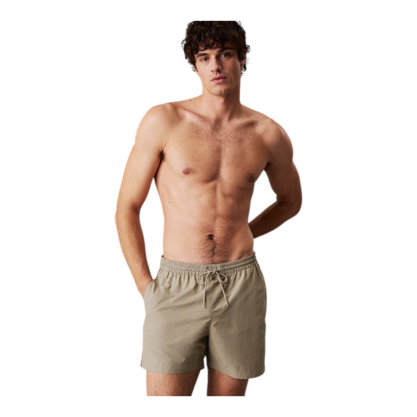 Pantaloncini e calzoncini Uomo Calvin Klein - Medium Drawstring Logo Tape - Beige