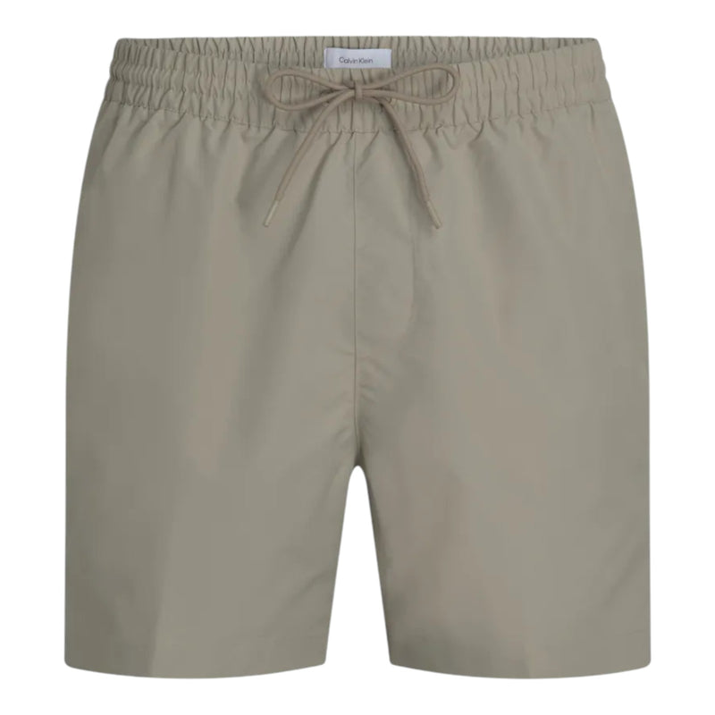 Pantaloncini e calzoncini Uomo Calvin Klein - Medium Drawstring Logo Tape - Beige