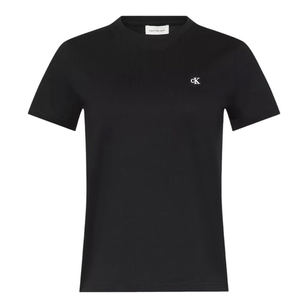 T-shirt Donna Calvin Klein - Archive Jersey Crew Tee EU - Nero