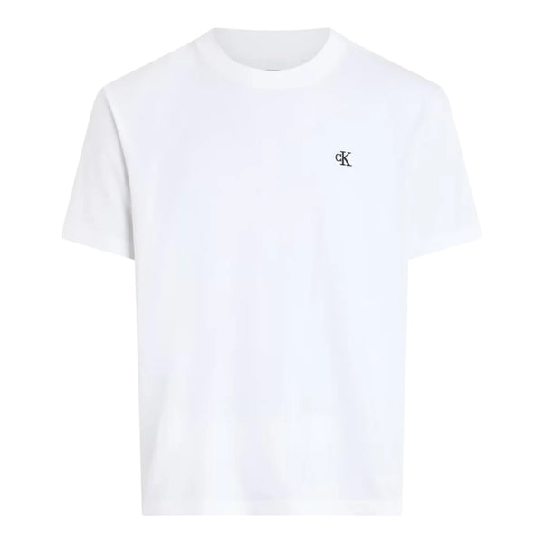 T-shirt Uomo Calvin Klein - Serif Font Graphic Tee - Bianco