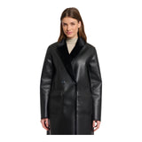 Cappotti Donna RINO & PELLE - Reversible double breasted coat - Nero