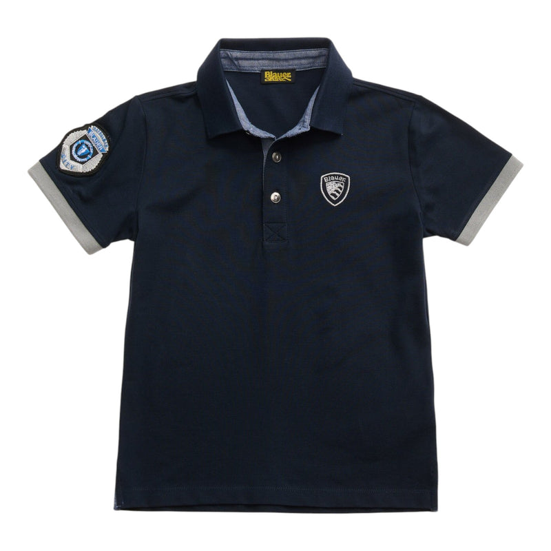 Polo Ragazzo Blauer - Ellet Junior - Blu