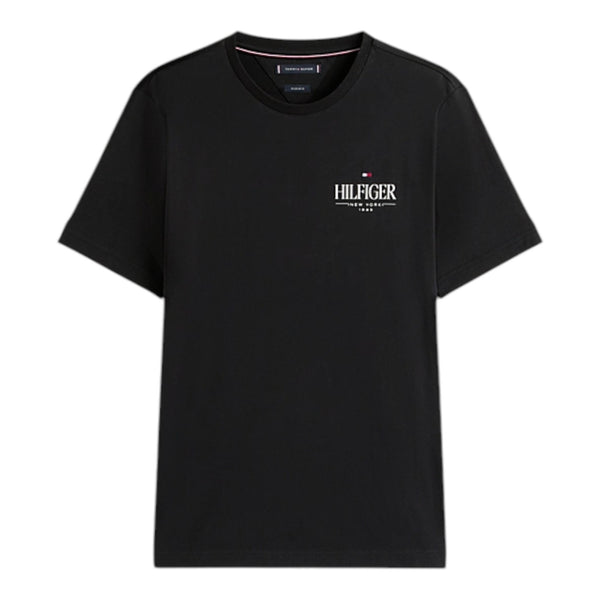 T-shirt Uomo Tommy Hilfiger - Hilfiger Stack Tee - Nero