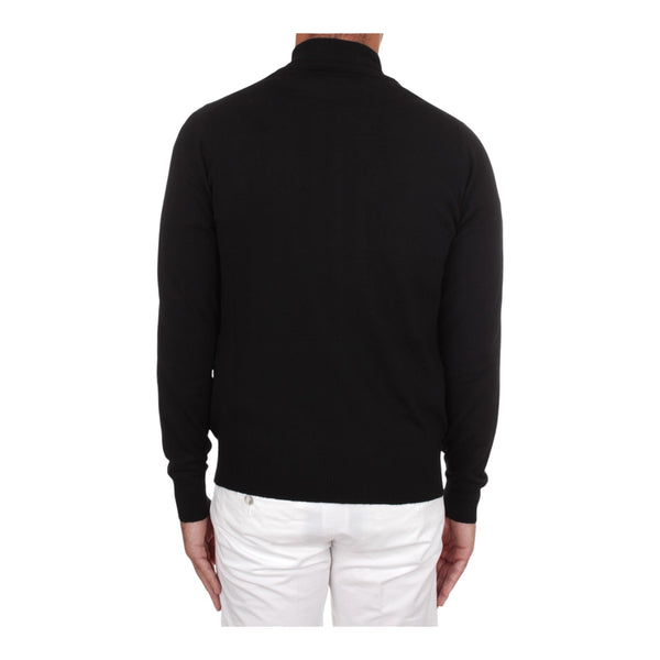 Maglioni Uomo Alpha Studio - Blouson Zip M/L Urban Merinos - Nero