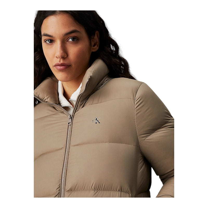 Giubbini Donna Calvin Klein - Mw Down Short Puffer - Grigio