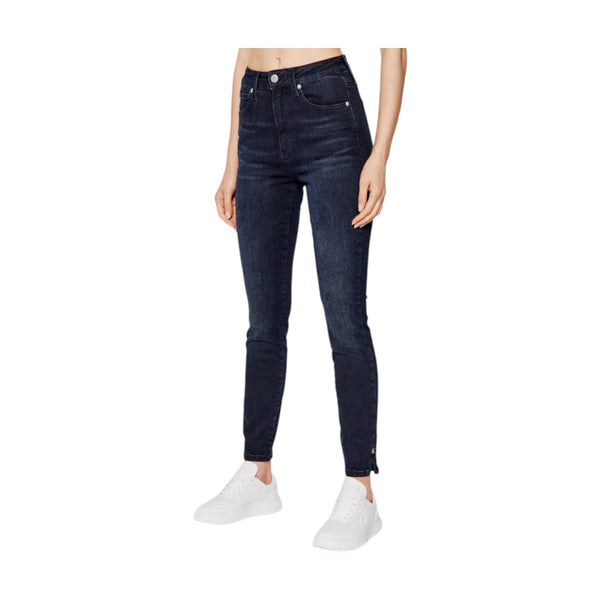 Jeans Donna Calvin Klein - High Rise Skinny Ankle - Blu