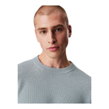 Maglioni Uomo Calvin Klein - Casual Texture Sweater - Grigio