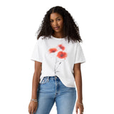 T-shirt Donna Levi's - Gr Vintage Tee - Blurry Flower Bright White - Bianco