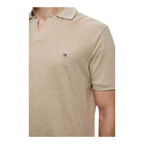 Polo Uomo Tommy Hilfiger - Pure Linen Reg Polo - Beige