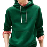 Felpe con cappuccio Uomo Tommy Hilfiger - Ess Seasonal Fleece Hoody - Verde