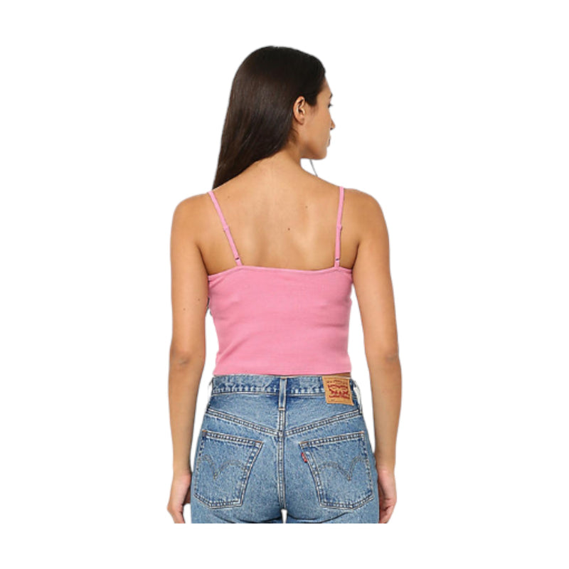 Canotte e top Donna Levi's - Dry Goods Waffle Tank - Rosa