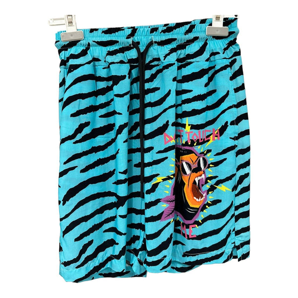 Bermuda Uomo Mauna Kea - "Screaming Monkey" Shorts - Celeste