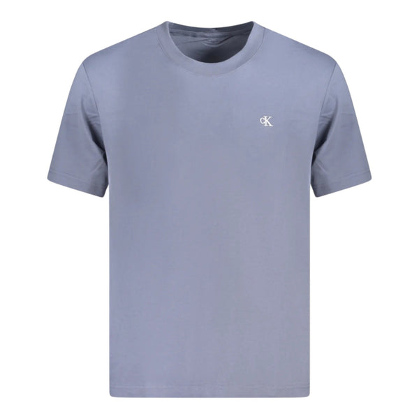 T-shirt Uomo Calvin Klein - Serif Font Graphic Tee - Indaco