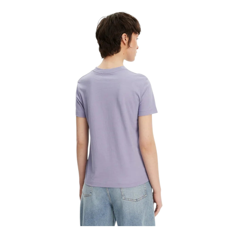 T-shirt Donna Calvin Klein - Shadow Graphic Regular Tee - Viola