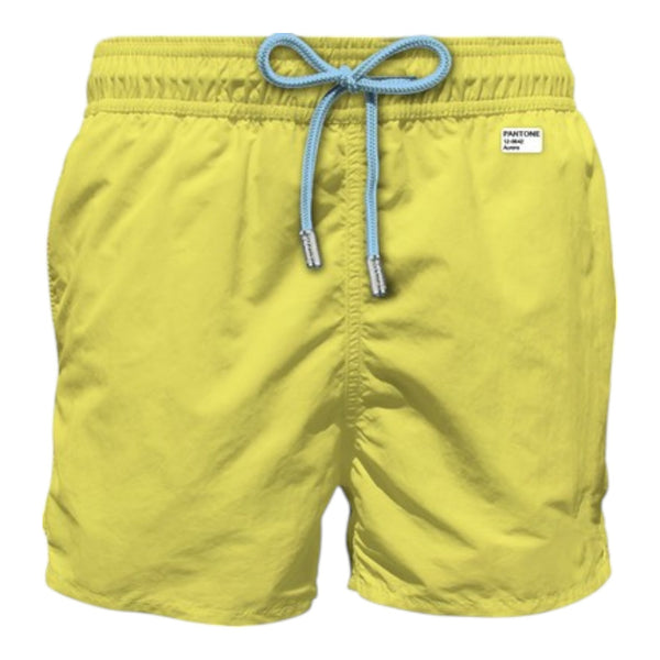 Pantaloncini e calzoncini Uomo Mc2 Saint Barth - Lighting Pantone Ultralight Swim Short Pantone - Giallo